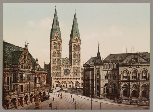 A picture of Bremen. Dom