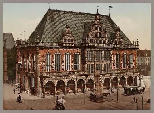 A picture of Bremen. Rathaus