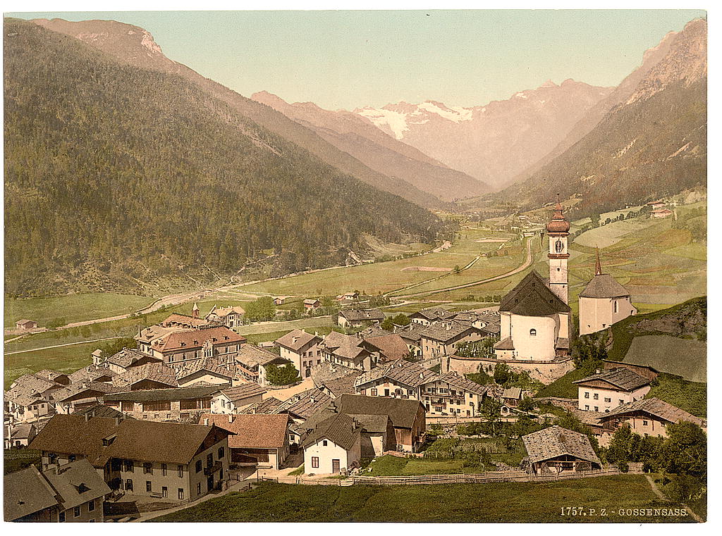 A picture of Brenner Railway, Gossensass, Tyrol, Austro-Hungary