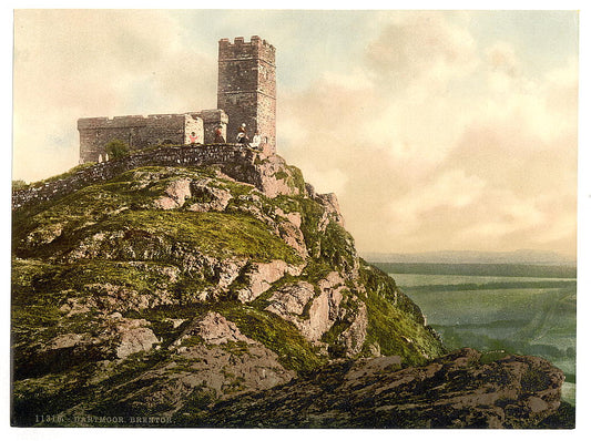 A picture of Brentor, Dartmoor, England