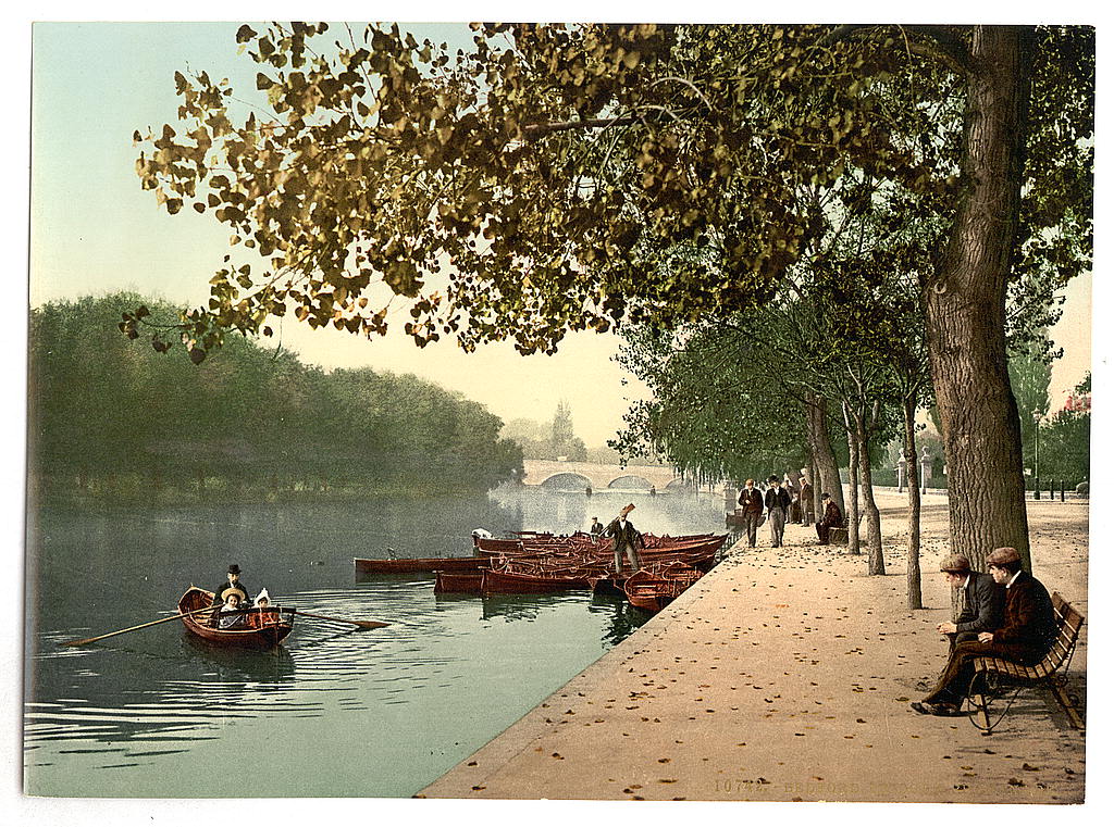 A picture of Bridge and Promenade, Bedford, England