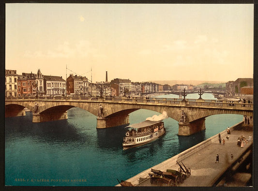 A picture of Bridge of Arches, Liège, Belgium