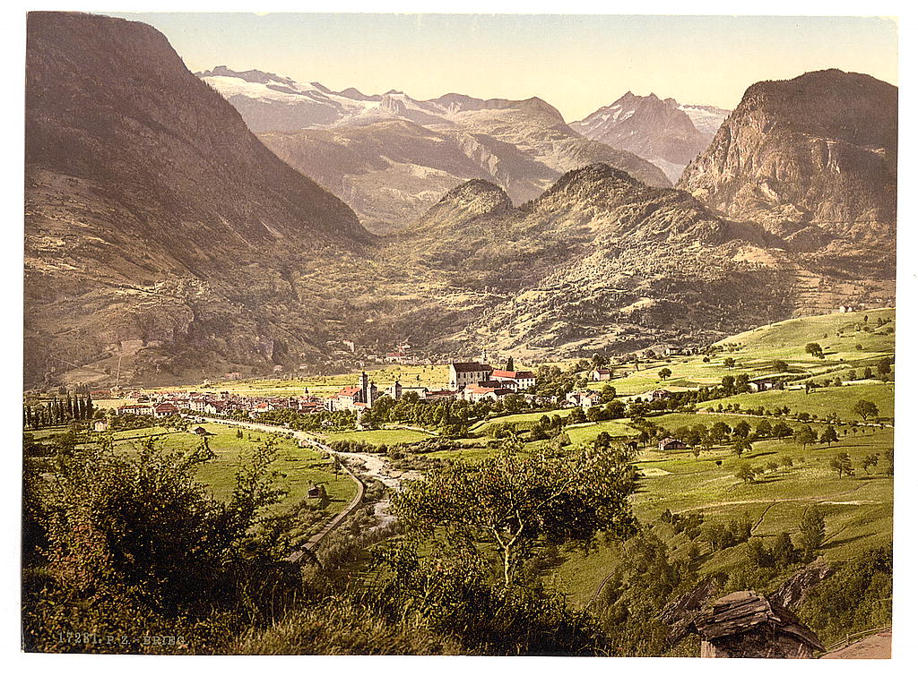 A picture of Brieg, Valais, Alps of, Switzerland