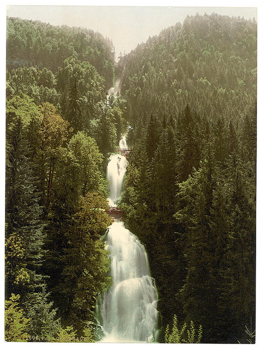 A picture of Brienz Lake, the Giessbach, Bernese Oberland, Switzerland
