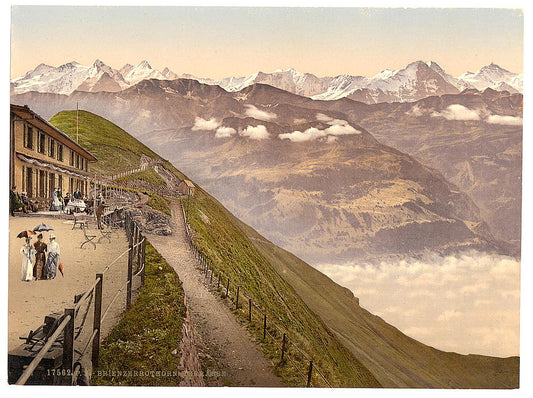 A picture of Brienzer Rothorn, terrace, Bernese Oberland, Switzerland