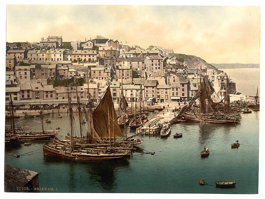A picture of Brixham, England