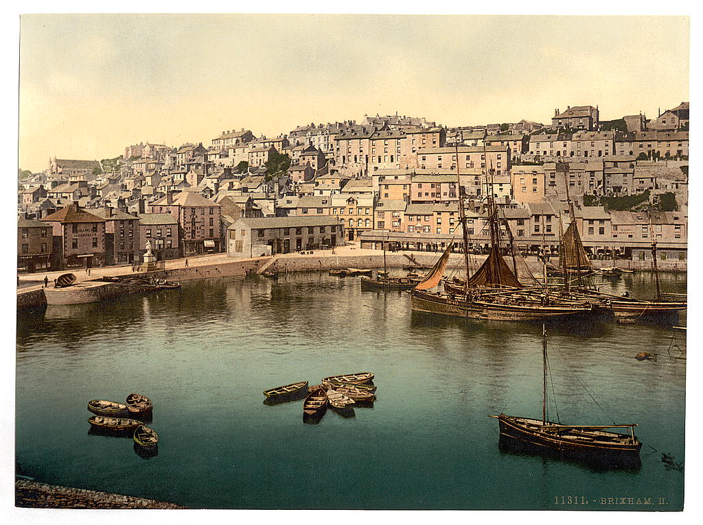 A picture of Brixham, England