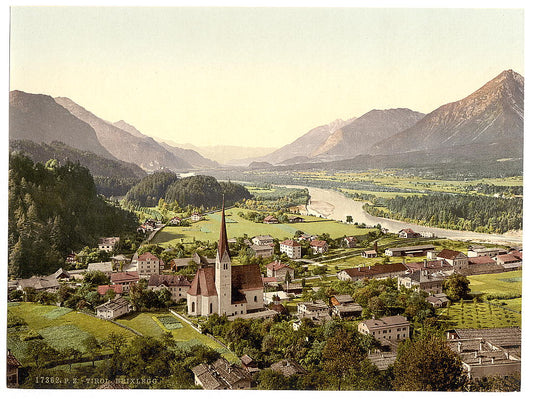 A picture of Brixlegg, Tyrol, Austro-Hungary
