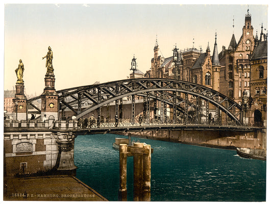 A picture of Brooksbridge, Hamburg, Germany