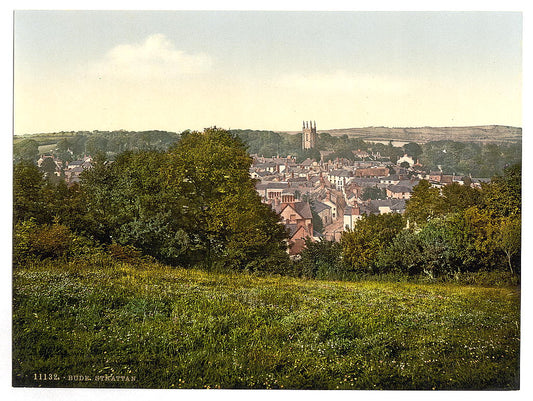 A picture of Bude and Strattan, Cornwall, England