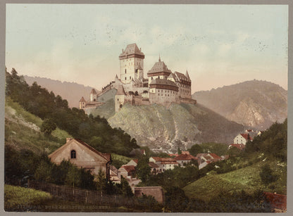 A picture of Burg Karlstein (Böhmen)