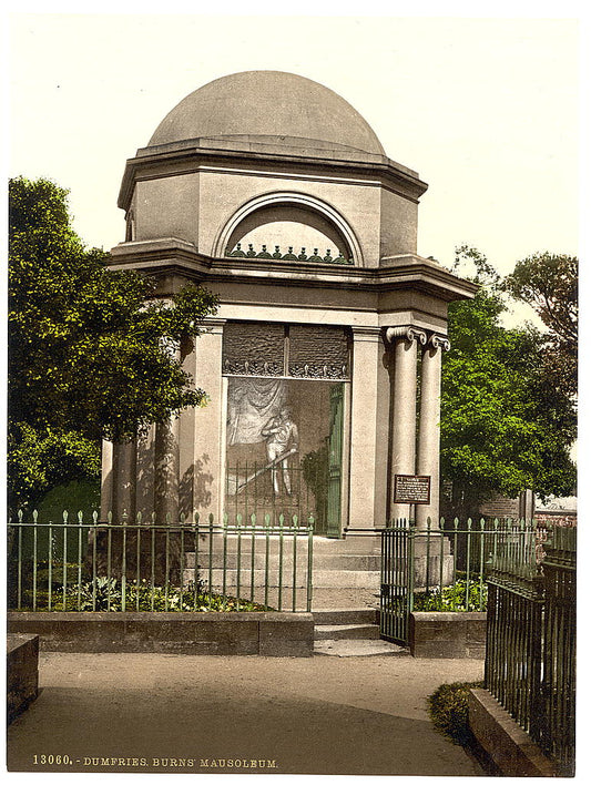 A picture of Burns Mausoleum, Dumfries, Scotland
