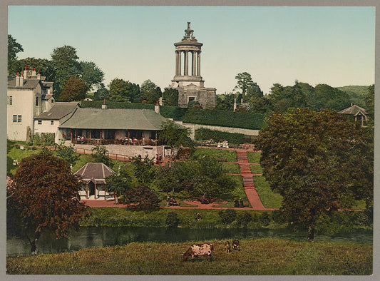 A picture of Burn&#39;s Monument. Alloway. Ayr