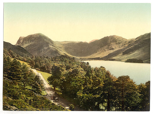 A picture of Buttermere and Hasness, Lake District, England