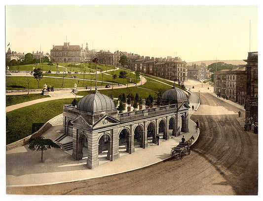 A picture of Buxton, pump room, Derbyshire, England