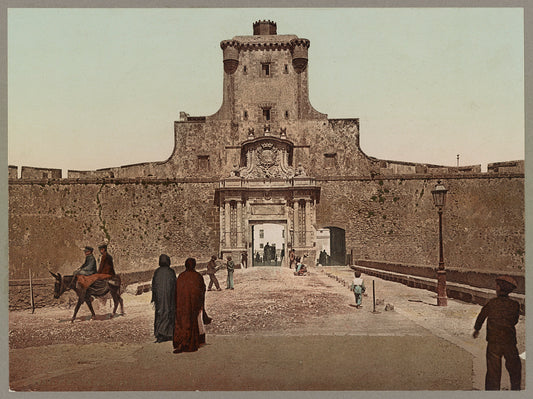 A picture of Cadiz. Puerta de Tierra
