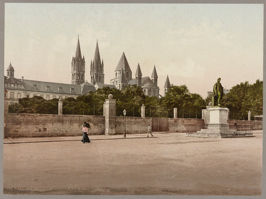 A picture of Caen. Abbaye aux Hommes