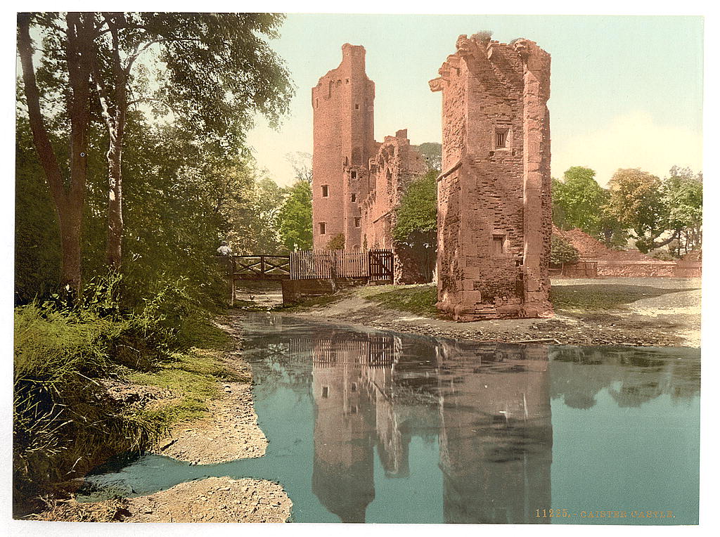 A picture of Caister Castle, Caister, i.e., Caister-on-Sea, England