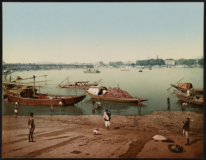 A picture of Calcutta. Nirmahal Ghat