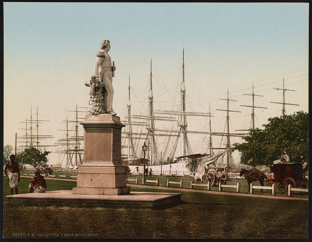 A picture of Calcutta. Peel's Monument