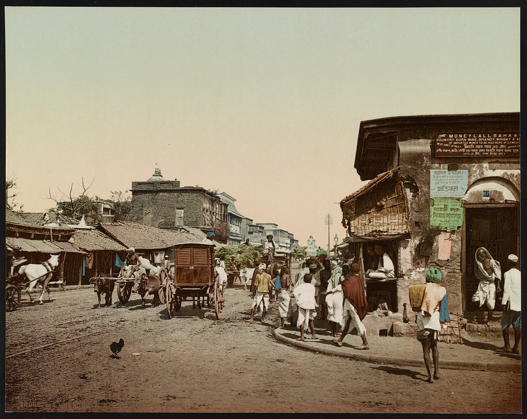 A picture of Calcutta. Upper Chitpore Road