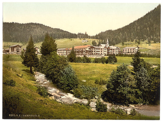 A picture of Campiglio (i.e, Madonna di Campiglio), II., Tyrol, Austro-Hungary