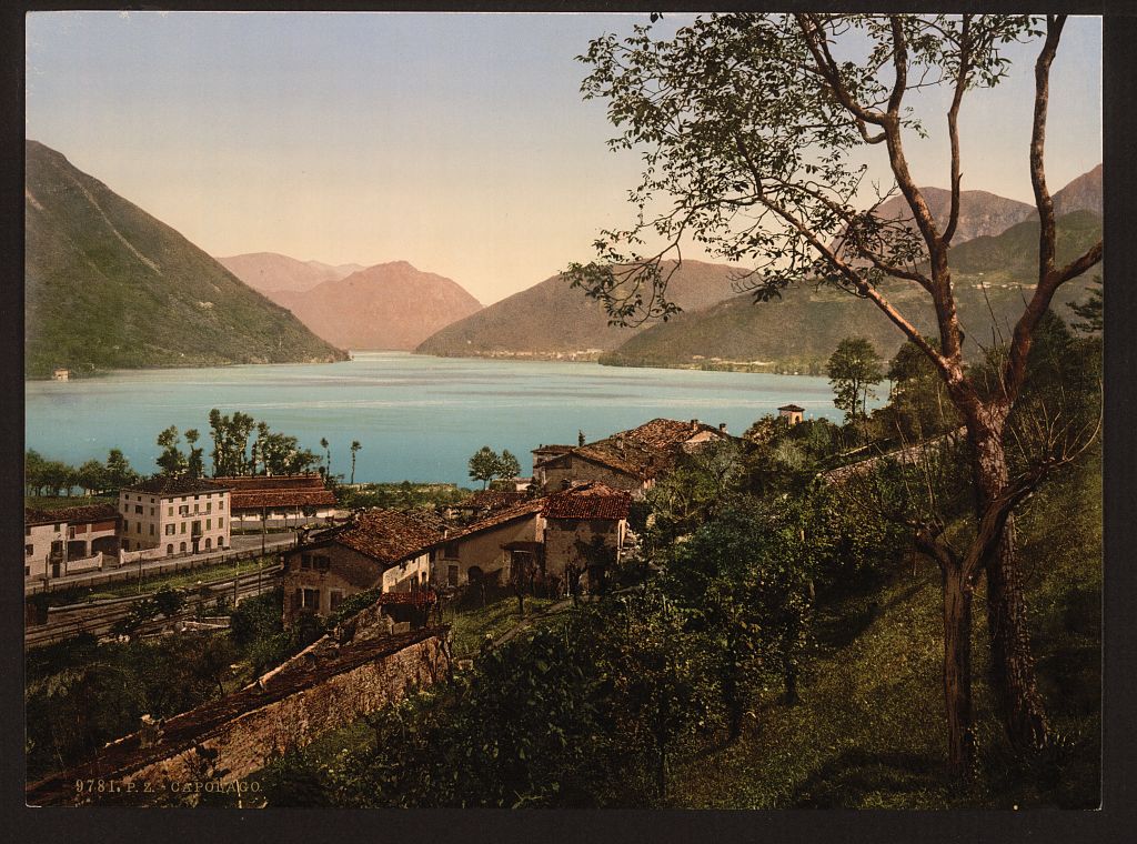 A picture of Capolago, Lake Maggiore, Italy