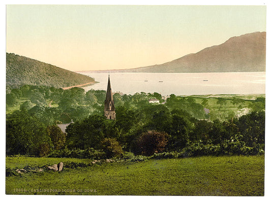 A picture of Carlingford Lough. County Down, Ireland