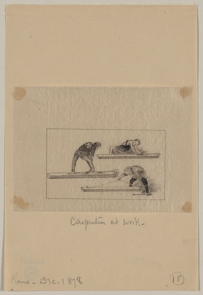 A picture of Carpenters at work