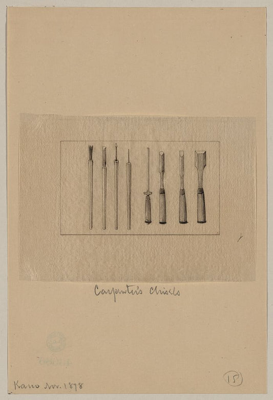 A picture of Carpenter's chisels