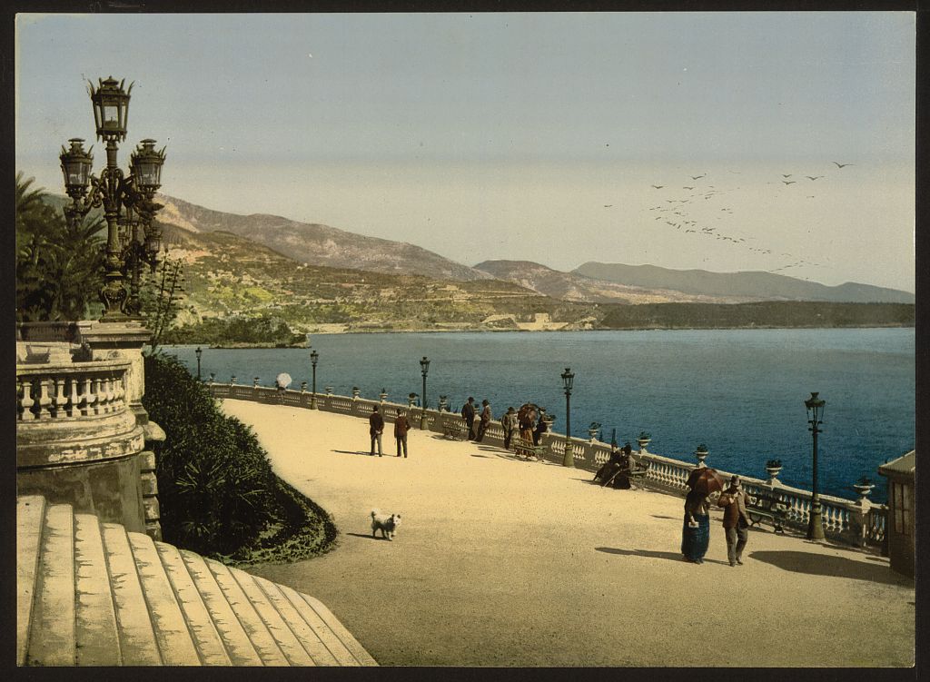 A picture of Casino entrance, the terraces, Monte Carlo, Riviera