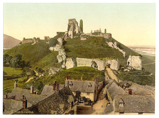 A picture of Castle, Corfe Castle, England