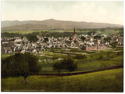 A picture of Castle Douglas from Dunmuir, Scotland