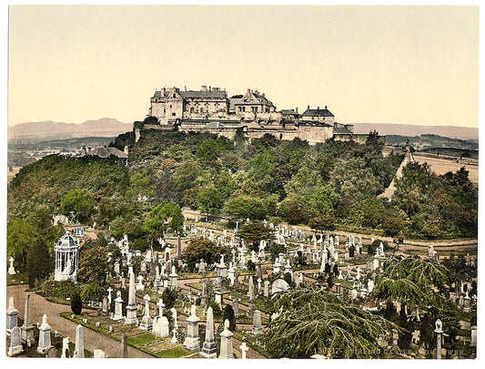 A picture of Castle from tower, Stirling, Scotland