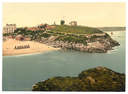 A picture of Castle, Tenby, Wales