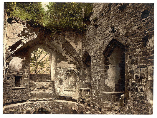 A picture of Castle, the chapel, Goodrich, England