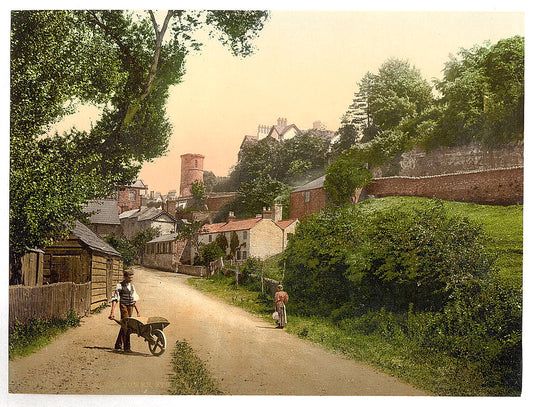 A picture of Castle tower, Ross-on-Wye, England