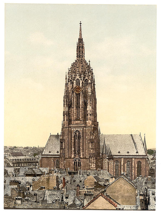 A picture of Cathedral, Frankfort on Main (i.e. Frankfurt am Main), Germany
