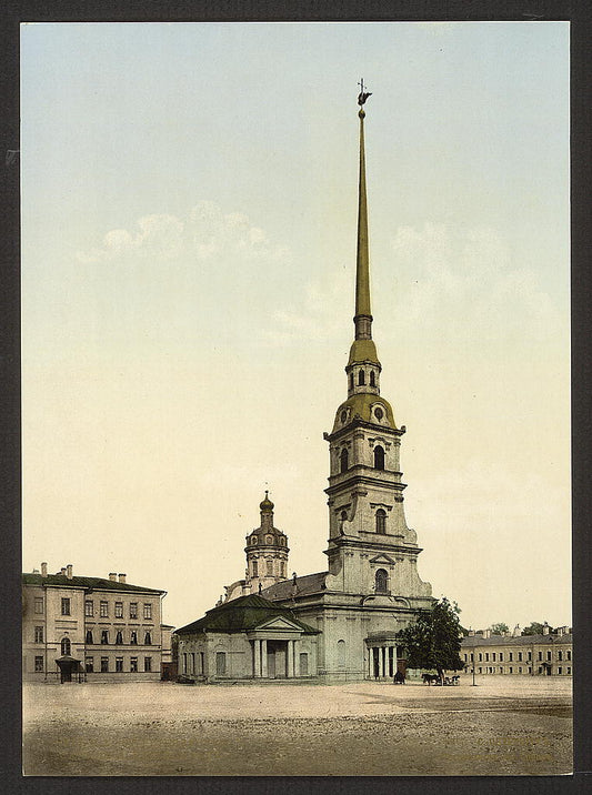 A picture of Cathedral of SS, Peter and Paul, St. Petersburg, Russia