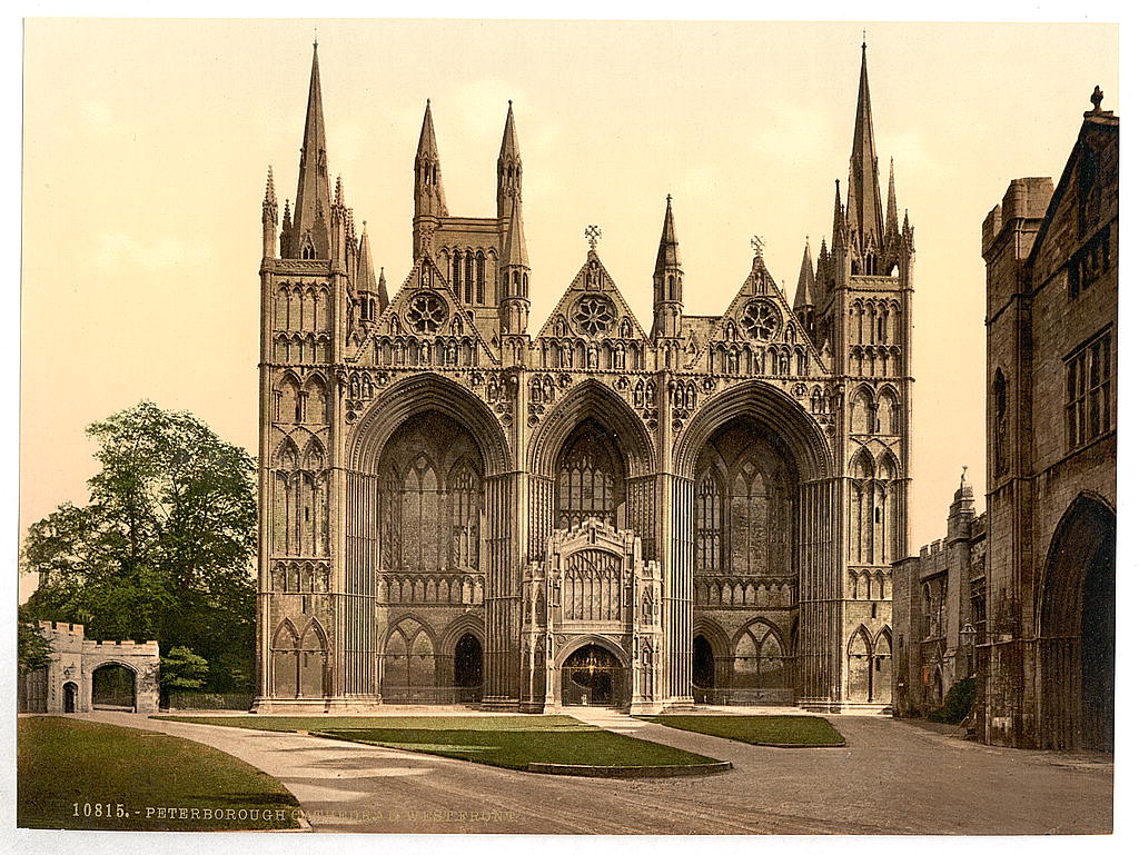 A picture of Cathedral, west front, Peterborough, England