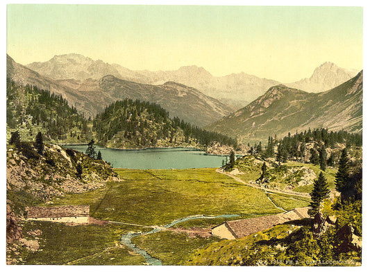 A picture of Cavloccio Lake, Grisons, Switzerland