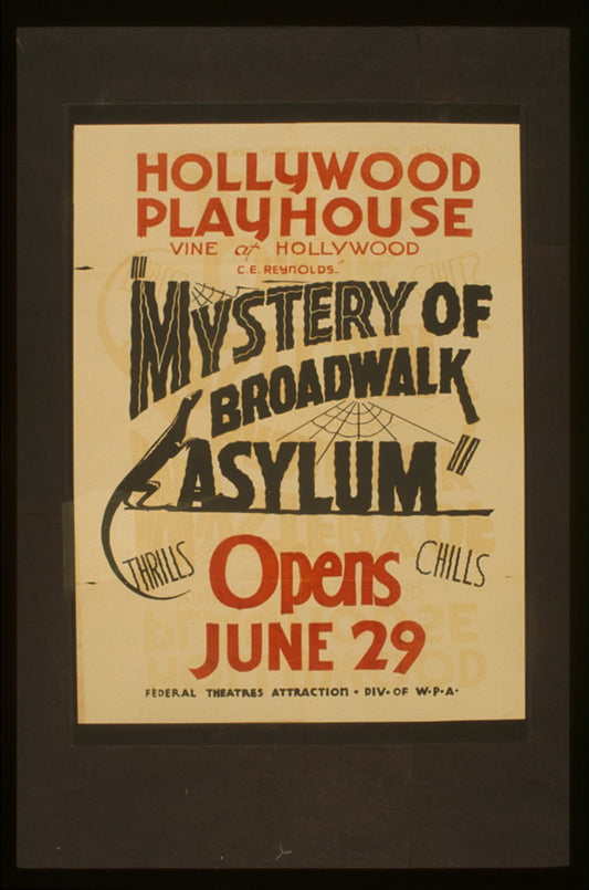 A picture of C.E. Reynolds "Mystery of broadwalk asylum"