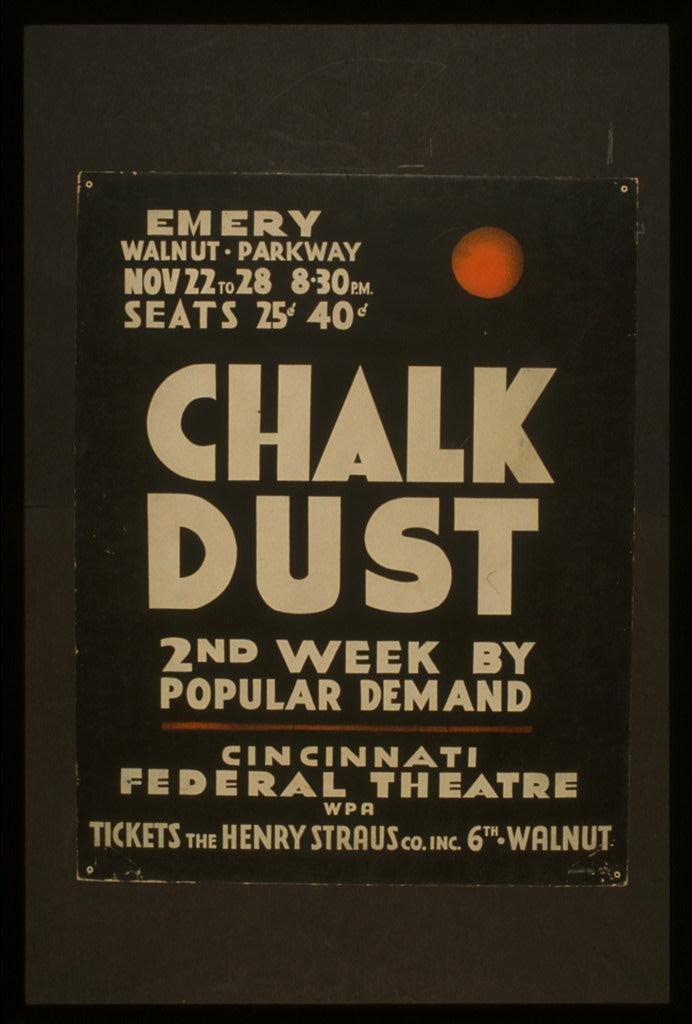 A picture of "Chalk dust" 2nd week by popular demand.