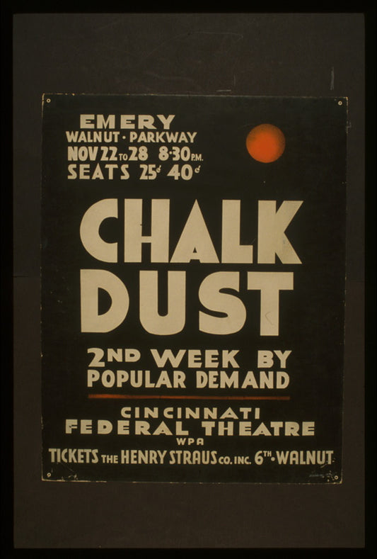 A picture of "Chalk dust" 2nd week by popular demand.