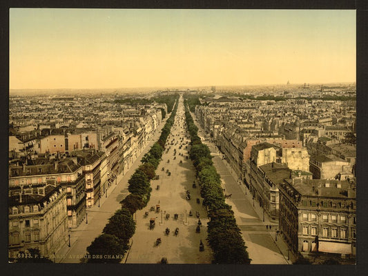 A picture of Champs Elysees, an avenue, Paris, France