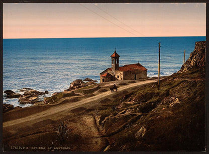 A picture of Chapel St. Ampeglio, San Remo, Riviera