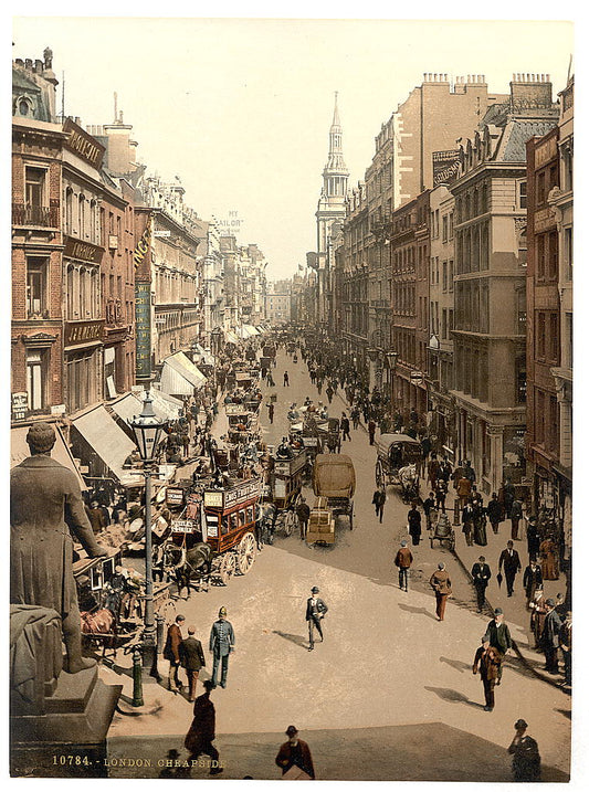 A picture of Cheapside, London, England