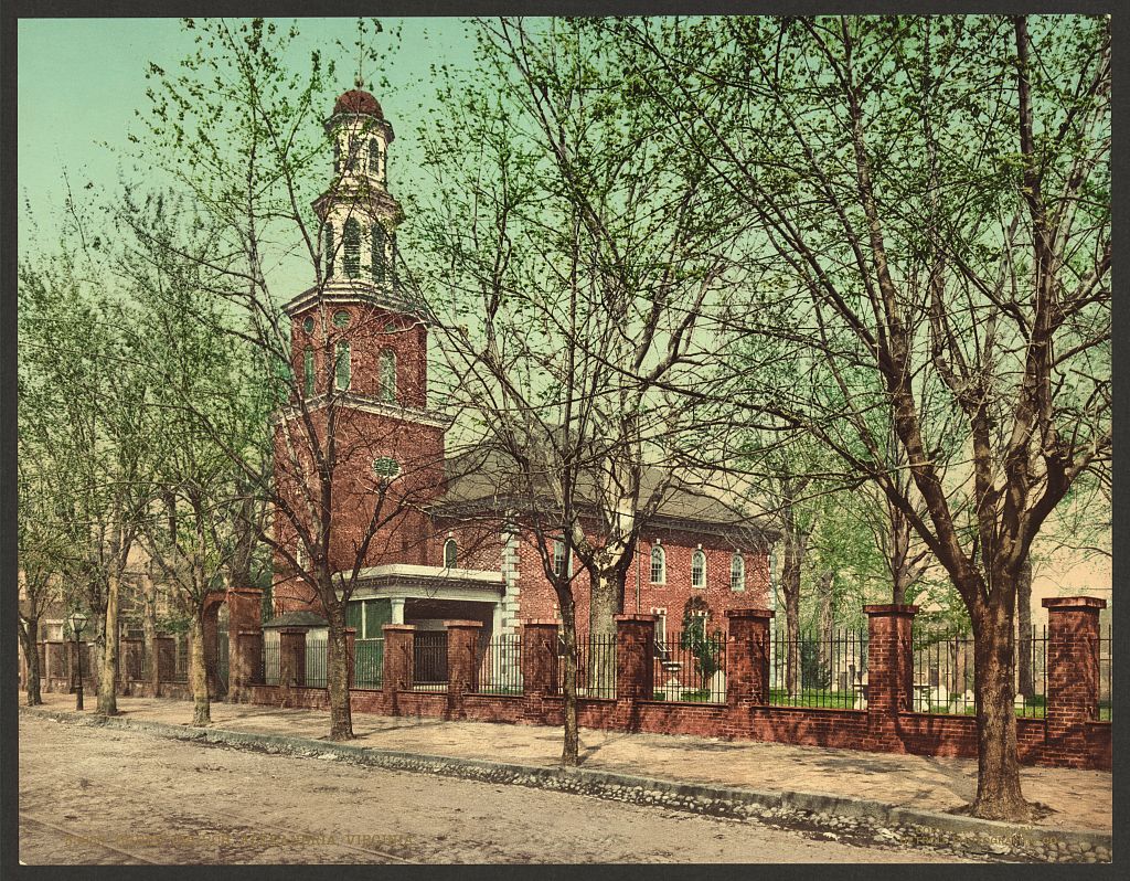 A picture of Christ Church, Alexandria, Virginia