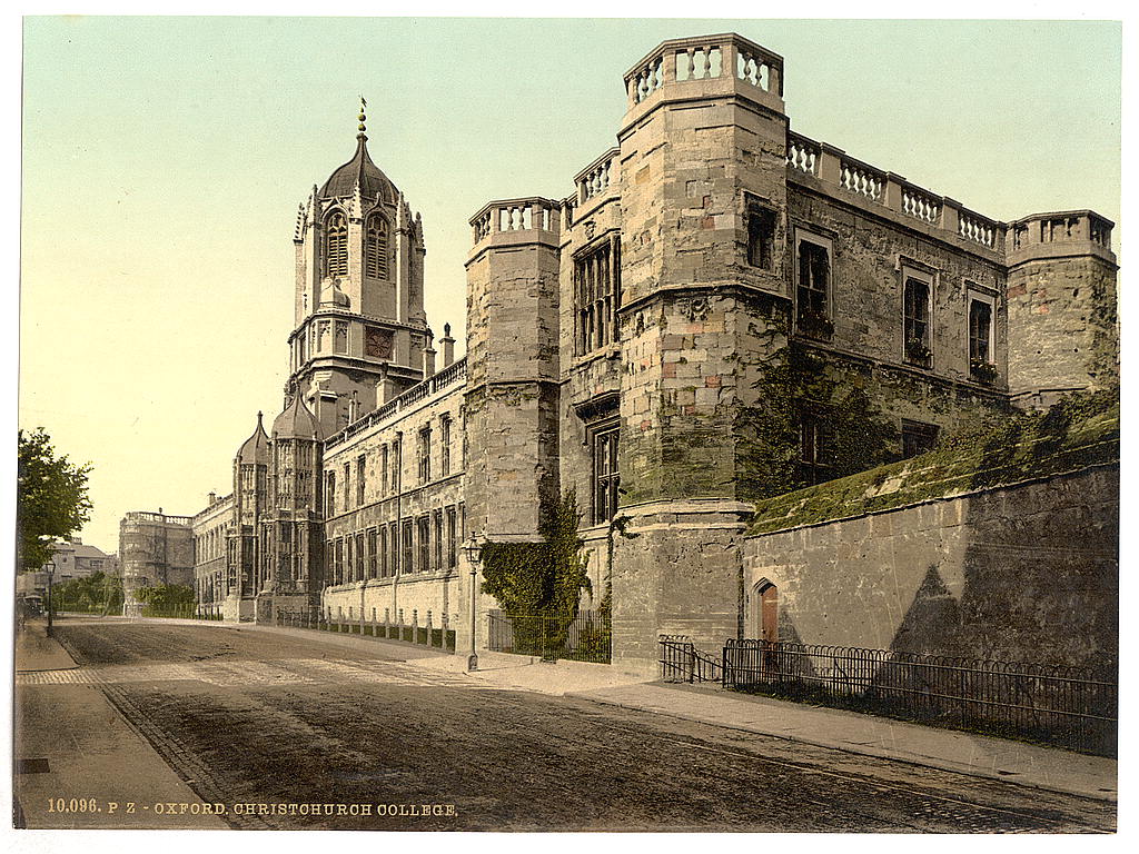 A picture of Christ Church College, Oxford, England