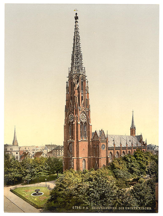 A picture of Church, Bremerhafen, Hanover (i.e. Hannover), Germany